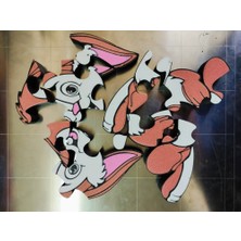 3D Baskı Tavşan Puzzle: Eğlenceli ve Öğretici Oyun Seti