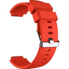 Dmay Amazfit Verge 3 Uyumlu Tokalı Spor Silikon Kordon