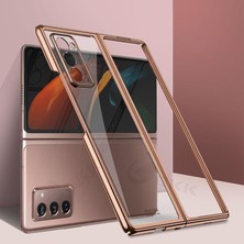 Samsung Galaxy Z Fold 2 Kılıf Premium Kapak Tam Uyumlu 2 Parça