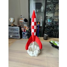 Axelon Ay Roketi LED Lamba Şık Tasarım