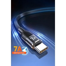 Judas J27 Type-C 7A/100W/480MBPS Şarj ve Data Kablosu -3mt