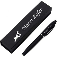 Hediye Vakti Kişiye Özel Kedi Tasarımlı Hediye Kutulu Tükenmez Rubber Kalem