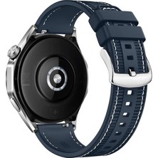Forzacase Xiaomi Redmi Watch 5 Lite ile Uyumlu Dikişli Kumaş Görünüm Silikon Kordon Kayış - FC910