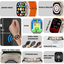 Wearfit Pro Hk9 Ultra 2 Max Amoled Ekran 49MM Chatgpt Bildirim Okuma Telefon Görüşmesi Ses Kayıt Galeri