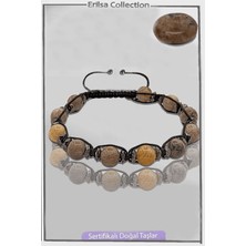 Galatasaray Sertifikalı Aaa+ Gerçek Terahertz - Güneş Taşı Bileklik - Ayarlamalı