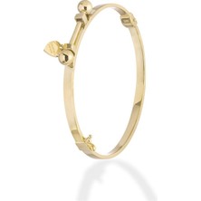 Küre Dambıl Model Altın Bilezik