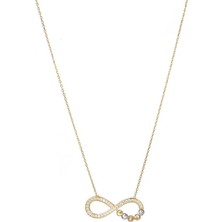 Dorika Toplu Sonsuzluk Altın Kolye