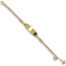 Altın Nesil Kalın Zincirli Hediyelik Altın Künye