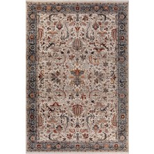 7/24 Vintage Tarzı 200X290 Toz Barındırmaz Viskon Halı 1155-KMK