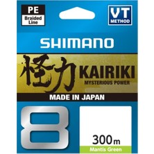 Shimano Kairiki 8 300M Mantis Green Örgü Ip Misina