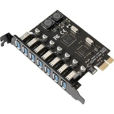 Bastore 7 Port USB 3.0 Pci-E Express Kart Hub Çoklayıcı Çoğaltıcı