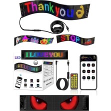 Prepare 133 cm Işyeri Tır Kamyon Otobüs Uyumlu Rgb LED Panel 19,2X133CM Ölçü 16X144 LED Sayısı Kumanda+Kablo