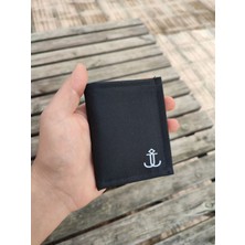 Cırtcırtlı Fermuarlı Anahtarlıklı Bozuk Para Bölmeli Unisex Cüzdan