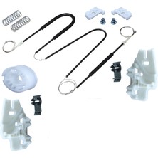 Bmw E-46 Yeni Model Cam Kriko Teli Ön Sağ -Sol Set