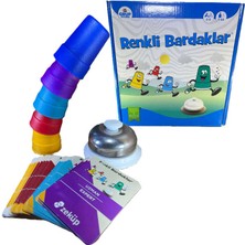 Do Toys Renkli Süper Bardaklar Oyunu Hızlı ve Neşeli Olan Kazanır