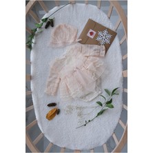 Maryjoe Tüllü Fiyonklu Romper Tulum Elbise