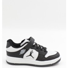 Cool Haykat Beyaz Cırtlı Erkek Çocuk Sneaker Spor Ayakkabı