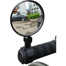 After Times Scooter ve Bisikletler Için Yan Ayna Yuvarlak Geniş Görünüş Açısı Yan Ayna
