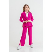 Giyicem Kız Çocuk Piliseli Üçlü Kız Takım 4409