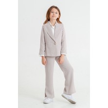 Giyicem Kız Çocuk Piliseli Üçlü Kız Takım 4409