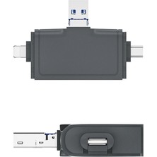 After Times Çok Fonksiyonlu Kart Okuyucu Sd Tf USB Type C Mikro USB Dönüştürücü