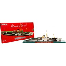Istanbul Boğazı Feribotu 3D Karton Puzzle Yapboz