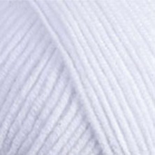 Yarnart Jeans Amigurumi Örgü ipi 5'li Paket 62 Beyaz Amigurimi Bebek ipi