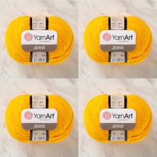 Jeans 35 4'lü Paket Amigurimi Bebek Ipi