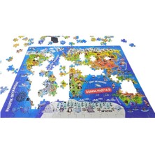 TotteriQ Dünya Haritası Puzzle 260 Parça
