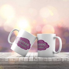 Asilmeydan No Boyfriend No Problem Baskılı Hediyelik Kupa Bardak K-194