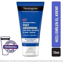 Norveç Formülü Hızlı Emilen El Kremi 75 ml