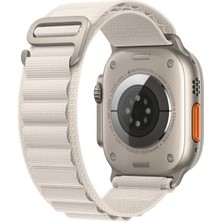 Dmay Apple Watch Ultra - 49MM Uyumlu Kordon Alpine Loop Hasır Kumaş