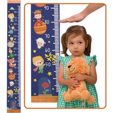 Gfc Life Store Prens Tasarımlı Çocuk Odası Duvar Boy Ölçüm Cetveli