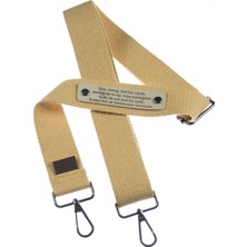 Miaju Hardal Renk, Şık Ve Fonksiyonel İsme Özel Yedek Çanta Askısı, 120 Cm Çapraz Kullanıma Uygun