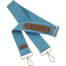 Miaju Mavi Renk,  Anneler İçin Özel Hediye Tasarımı, 200 Cm Şık Ve Ayarlanabilir, Çanta Omuz Askısı