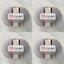 Jeans 46 4'lü Paket Amigurimi Bebek Ipi