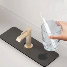 Pratik Su Emici Sihirli Lavabo Kenar Matı 38X13CM