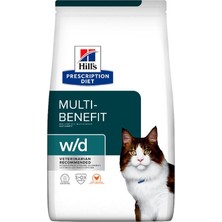 Hills Prescription Diet Multi Benefit W/d Tavuklu Kedi Kuru Maması 3 kg (STT:09/2025)