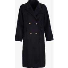 Cedelar Siyah Kadın Trençkot Qata