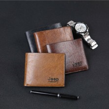Tadibabas Erkek Deri  Bifold Kredi Kimlik Kartı Tutucu Ince Cüzdan Billfold Çanta (Yurt Dışından)