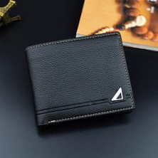 Teenspirite Erkek Cüzdan Çanta Pu Yüksek Kapasiteli Mini Para Para Kartları Tutucu Için Dayanıklı Moda (Yurt Dışından)