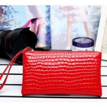Teenspirite Kadın Moda  Deri Çanta Mini Çanta Nakit Para Depolama Uzun Cüzdan (Yurt Dışından)