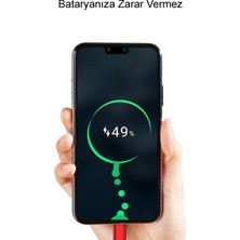 Case World 3 In 1 Çoklu 2AMPER Type-C Micro Lightning 120 cm Hızlı Şarj ve Data Kablosu
