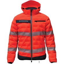 Vızwell Yüksek Görünümlü Tünel Dolgulu Mont - Turuncu Renk