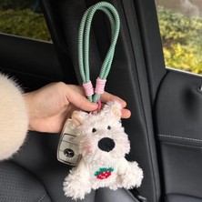 Default Brand West Highland Plush Doll Pendant (Yurt Dışından)