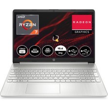 Hp amd Ryzen 7-5700U 8 GB 512 GB SSD 15.6" Fhd Freedos Gümüş Renkli Dizüstü Bilgisayar 4H0J2EAAS1