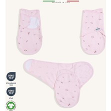 Elele Elelelife Bebek Kundak Uyku Tulumu Cırtlı 1 Tog Pembe Sanno