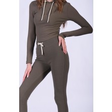 Slim Fit Kaşkorse Esnek  Yumuşak Tayt