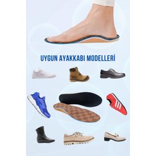 Orthotech Handmade Doğal Mantar Tabanlık  Tabanlık,düz Taban Destekleyici Tabanlık Kahverengi