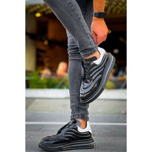 Deridün Yıldız Shoes CH299 Grt Sollıevo Erkek Ayakkabı Sıyah/beyaz